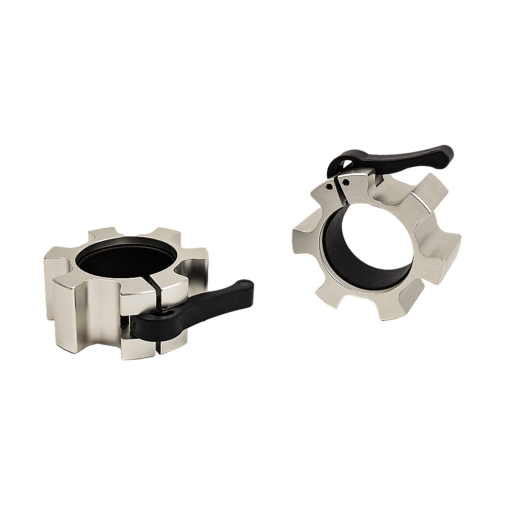 Aluminium Olympic Lock Collars Pair Barbell Clamps Clips Quick