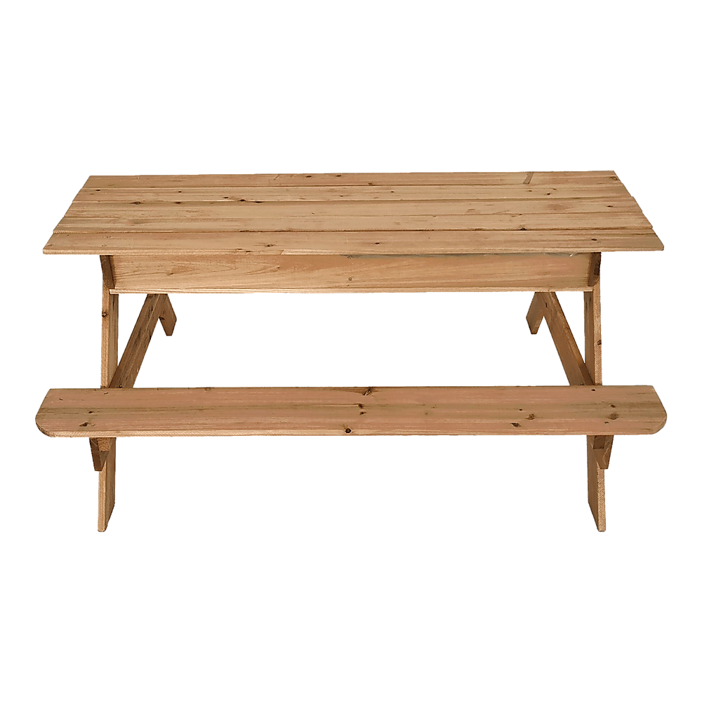 Sand & Water Wooden Picnic Table