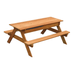Sand & Water Wooden Picnic Table