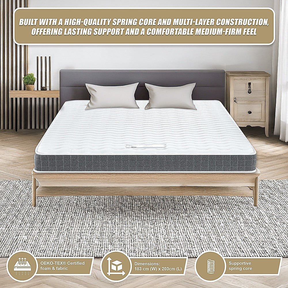 PALERMO King Memory Foam Mattress - OEKO - TEX® & CertiPUR - US® Certified - 9356516106738 Toy Chest Australia 10