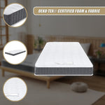 PALERMO Single Memory Foam Mattress - OEKO - TEX® & CertiPUR - US® Certified - 9356516135264 Toy Chest Australia 8
