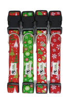 Christmas Dog Collars Adjustable - Moondidley Pets X - Large Red Mittens