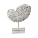 Handcrafted Shell Figurine On Base 26x27cm