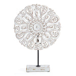 Contemporary Mandala Plaque on Base 45cm