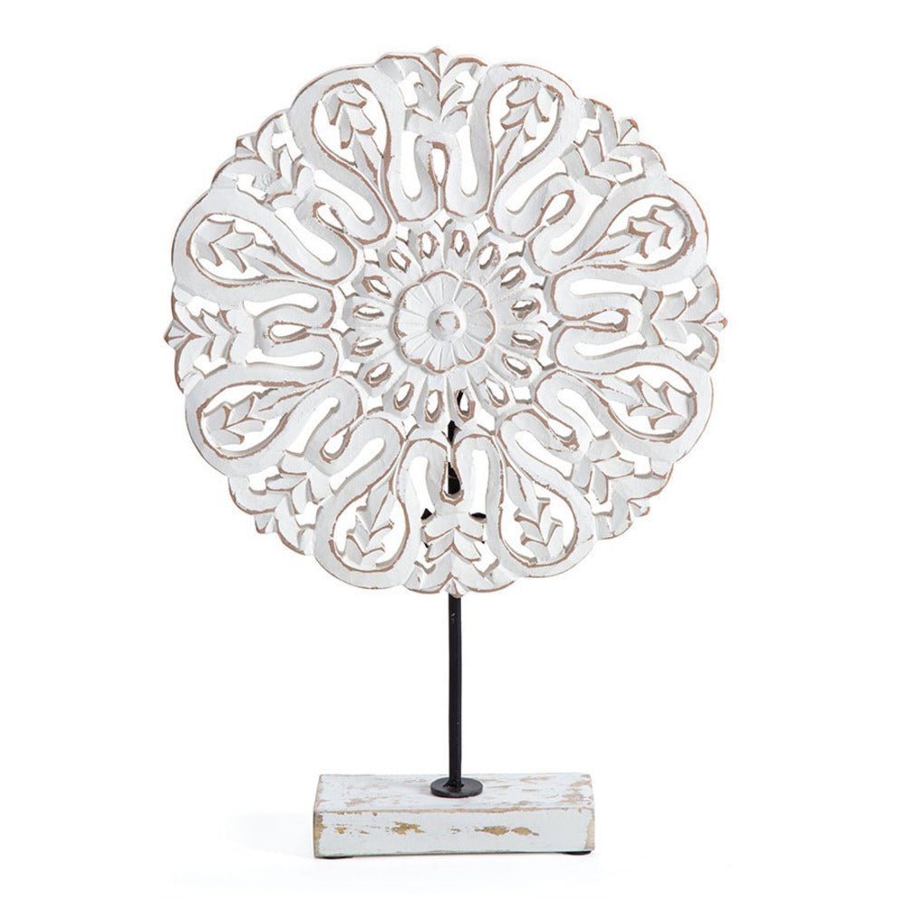 Contemporary Mandala Plaque on Base 45cm