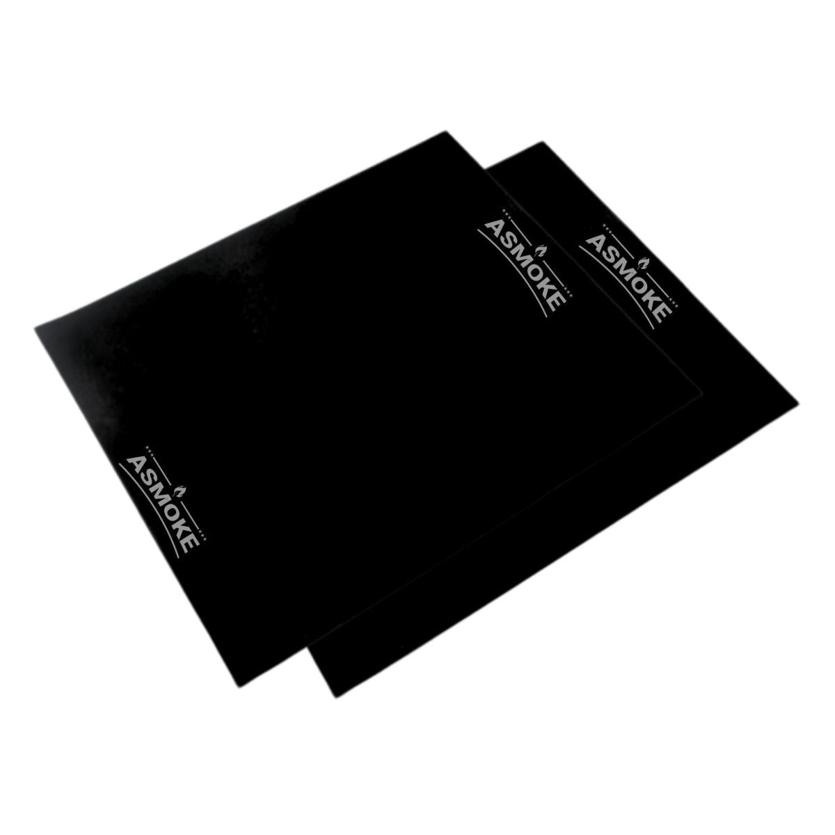 ASMOKE Premium Copper & Black BBQ Grill Mats (2 - Pack) - Non - Stick PTFE Coating, Cooking Mats| Reusable and Easy to Clean