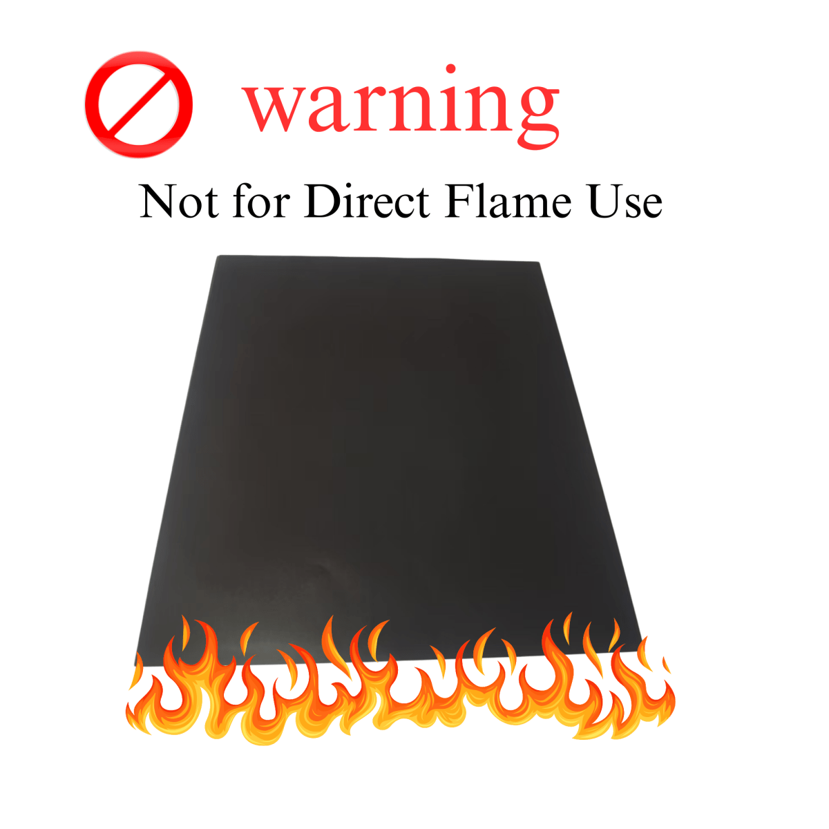 ASMOKE Premium Copper & Black BBQ Grill Mats (2 - Pack) - Non - Stick PTFE Coating, Cooking Mats| Reusable and Easy to Clean