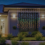 LED Curtain Lights Rainbow Color available in 2 sizes - 1.8 meter