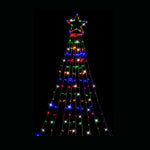 LED Garden Star Cascade 3.5m Multi - Color Lights