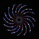 Solar LED Spinner Light 50cm Multicolor