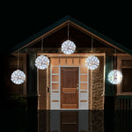 LED Twinkle Petal Balls 10cm 5 - Pack Cool - Warm White or Multicolor - Warm - Cool White