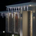 LED Icicle Tube Lights 24 - Pack Available in 2 Colors - White