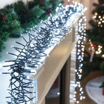Cluster Lights 720 LEDs available in 6 Color Options - White - Warm