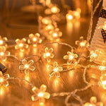 NNETM Cherry Blossom LED Fairy Lights(19.68Ft/6M 40LED)