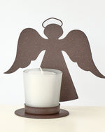 casa - verde - folk - angel - votive - holder - 17 - x - 15cm