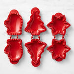 Christmas Pie Mold Set - 3 Holiday - Shaped Hand Pie Press Tools for Baking (3 Set/9 pcs )