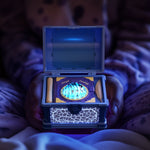 Treasure Chest Projection Lamp with Bluetooth Speaker and Mood Light, Blue - 6342087218390 Toy Chest Australia 3