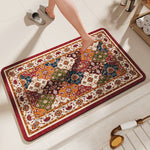 Non - Slip Diatomaceous Earth Bath Mat - Quick - Dry, Durable Toilet Rug 60x90cm - 2202400331910 Toy Chest Australia 2