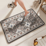 Non - Slip Diatomaceous Earth Bath Mat - Quick - Dry, Durable Toilet Rug 60x90cm