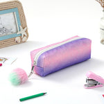 Rainbow Glitter Pencil Cases - Set of 4 Sparkly Stationery Pouches - 5447834142419 Toy Chest Australia 5