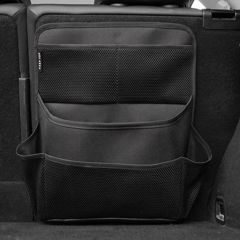 1 Pcs Black Premium Car Back Seat & Trunk Organizer - Multi - Pocket Hanging Storage Bag - 4908966288441 Toy Chest Australia 1