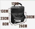 1 Pcs Black Premium Car Back Seat & Trunk Organizer - Multi - Pocket Hanging Storage Bag - 4908966288441 Toy Chest Australia 3
