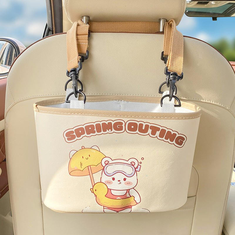 Adorable Swimming ring bear Car Trash Holder - Keeps Your Car Tidy - 1081134745782 Toy Chest Australia 1