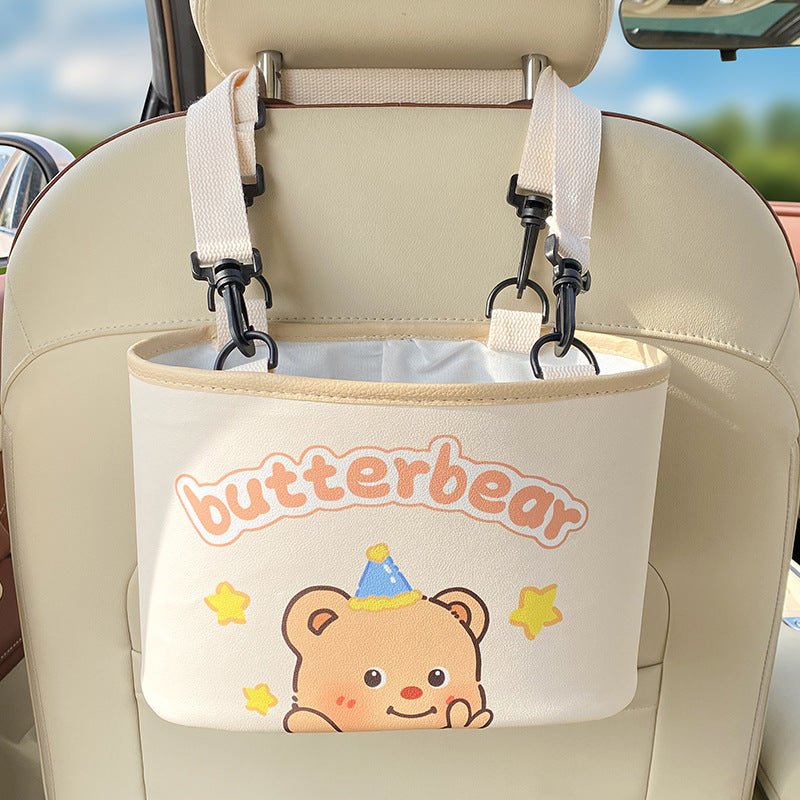 Adorable Bear Car Trash Holder - Keeps Your Car Tidy - 1081134745784 Toy Chest Australia 1