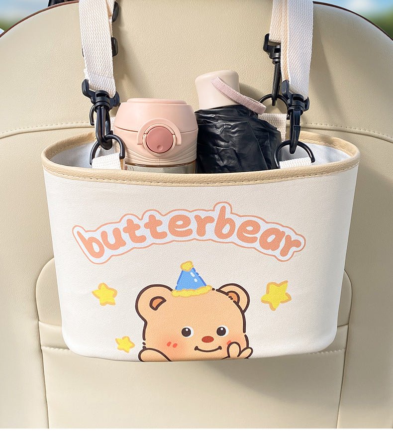 Adorable Bear Car Trash Holder - Keeps Your Car Tidy - 1081134745784 Toy Chest Australia 2