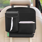 Car Seat Back Organizer with Practical design - Multi - Pocket Storage for Tissues and Gadgets - Black - 8920334299821 Toy Chest Australia 1