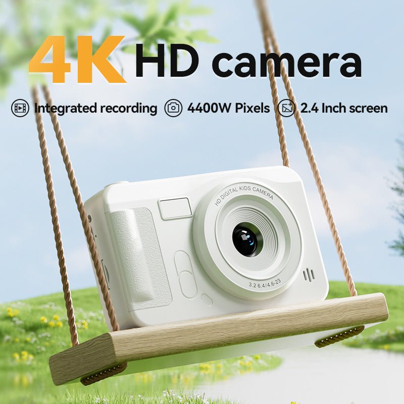 Student HD Digital Camera - 44MP, 8x Zoom, Autofocus, Dual Lens, Type - C Charging (Pink) - 8076293132745 Toy Chest Australia 2