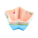 Style 2 Silicone Mini Cake Molds (30 Pack) - For Cupcakes, Desserts (7.8x7.5x2.8cm) - 5252895381727 Toy Chest Australia 1