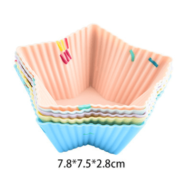 Style 2 Silicone Mini Cake Molds (30 Pack) - For Cupcakes, Desserts (7.8x7.5x2.8cm) - 5252895381727 Toy Chest Australia 2