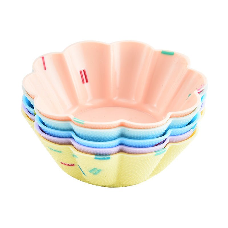 Style 3 Silicone Mini Cake Molds (30 Pack) - For Cupcakes, Desserts (7x7x2.5cm) - 5252895381728 Toy Chest Australia 1