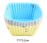 Style 6 Silicone Mini Cake Molds (30 Pack) - For Cupcakes, Desserts (7x7x3.2cm) - 5252895381734 Toy Chest Australia 2