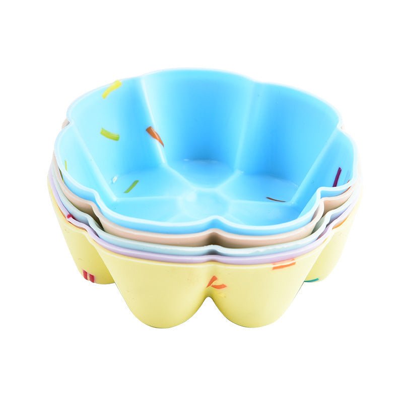 Style 8 Silicone Mini Cake Molds (30 Pack) - For Cupcakes, Desserts (7x7x2.5cm) - 5252895381734 Toy Chest Australia 1