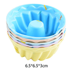 Style 9 Silicone Mini Cake Molds (30 Pack) - For Cupcakes, Desserts (6.5x6.5x3cm) - 5252895381734 Toy Chest Australia 1