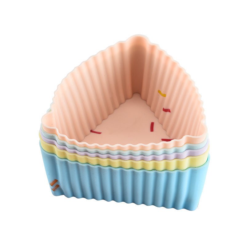 Style 10 Silicone Mini Cake Molds (30 Pack) - For Cupcakes, Desserts (6.7x6x3cm) - 5252895381734 Toy Chest Australia 1