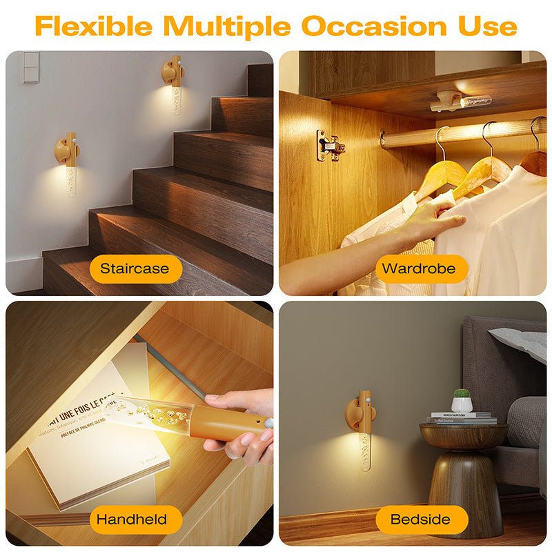 Smart Motion Sensor LED Night Light - Rechargeable & Magnetic - 3102502813930 Toy Chest Australia 3