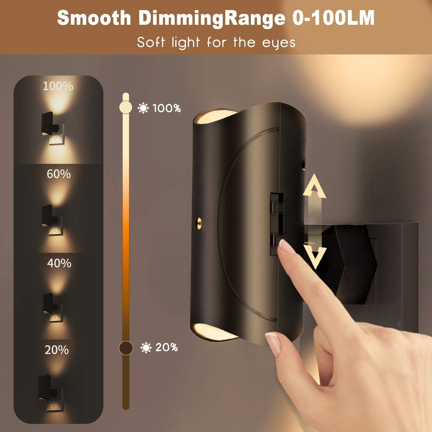 Energy Saving Plug - in LED Nightlight - Smooth Dimming, Auto Sensor - 3102502813933 Toy Chest Australia 2