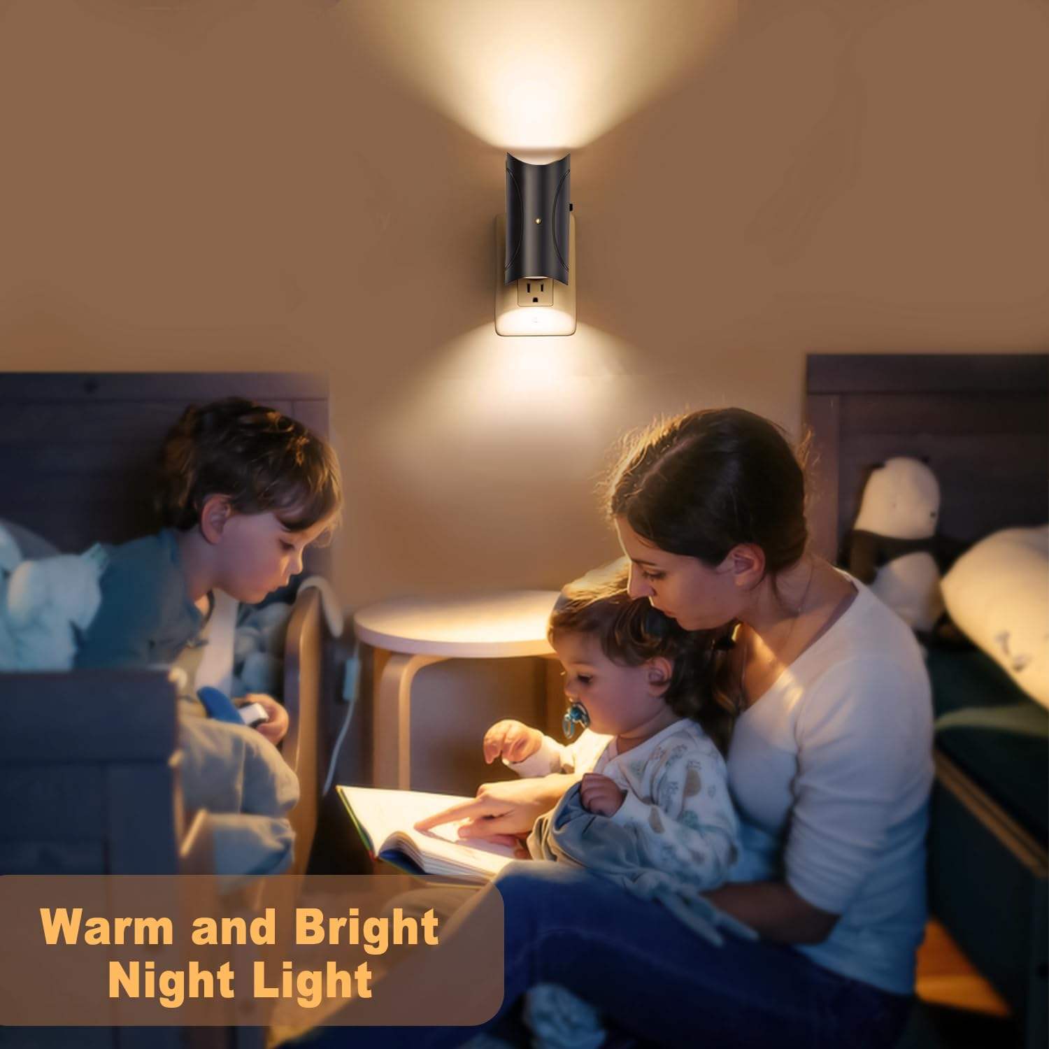 Energy Saving Plug - in LED Nightlight - Smooth Dimming, Auto Sensor - 3102502813933 Toy Chest Australia 4