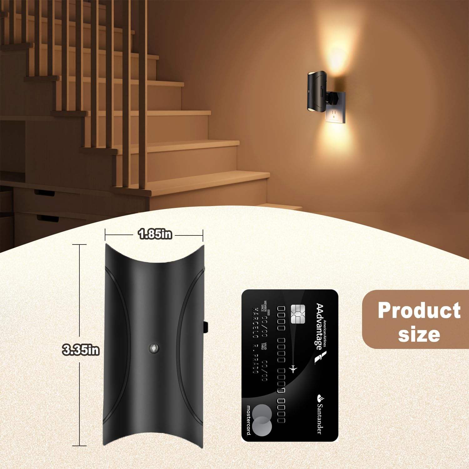 Energy Saving Plug - in LED Nightlight - Smooth Dimming, Auto Sensor - 3102502813933 Toy Chest Australia 5