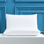 White Ultra Soft Brushed Waterproof Pillow Protectors (Set of 2) - 50x70cm, Stain & Spill Guard for Bed Pillows(Note: pillow core not included) - 1665838851594 Toy Chest Australia 1