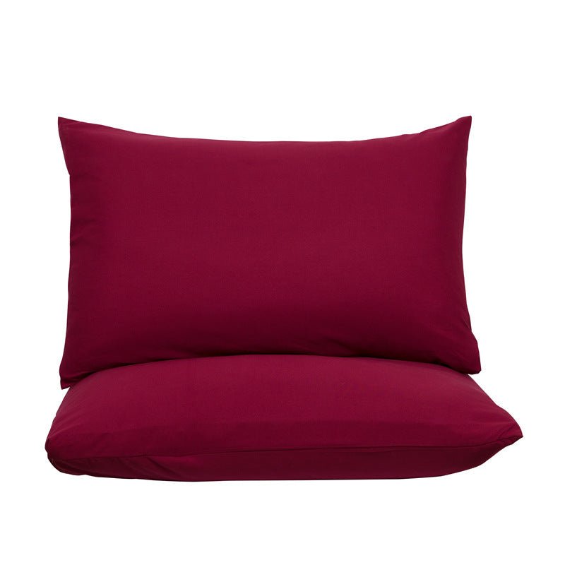 Claret Red Ultra Soft Brushed Waterproof Pillow Protectors (Set of 2) - 50x70cm, Stain & Spill Guard for Bed Pillows(Note: pillow core not included) - 1665838851597 Toy Chest Australia 1