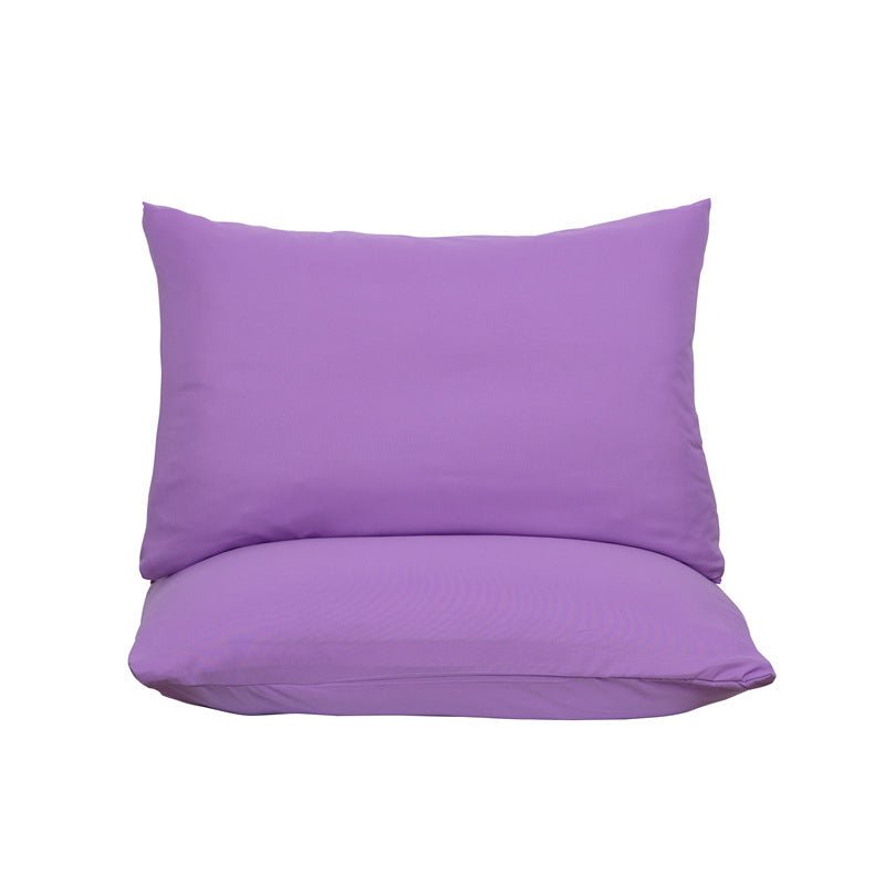 Purple Ultra Soft Brushed Waterproof Pillow Protectors (Set of 2) - 50x70cm, Stain & Spill Guard for Bed Pillows(Note: pillow core not included) - 1665838851598 Toy Chest Australia 1