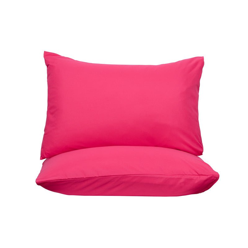 Pink Ultra Soft Brushed Waterproof Pillow Protectors (Set of 2) - 50x70cm, Stain & Spill Guard for Bed Pillows(Note: pillow core not included) - 1665838851599 Toy Chest Australia 1