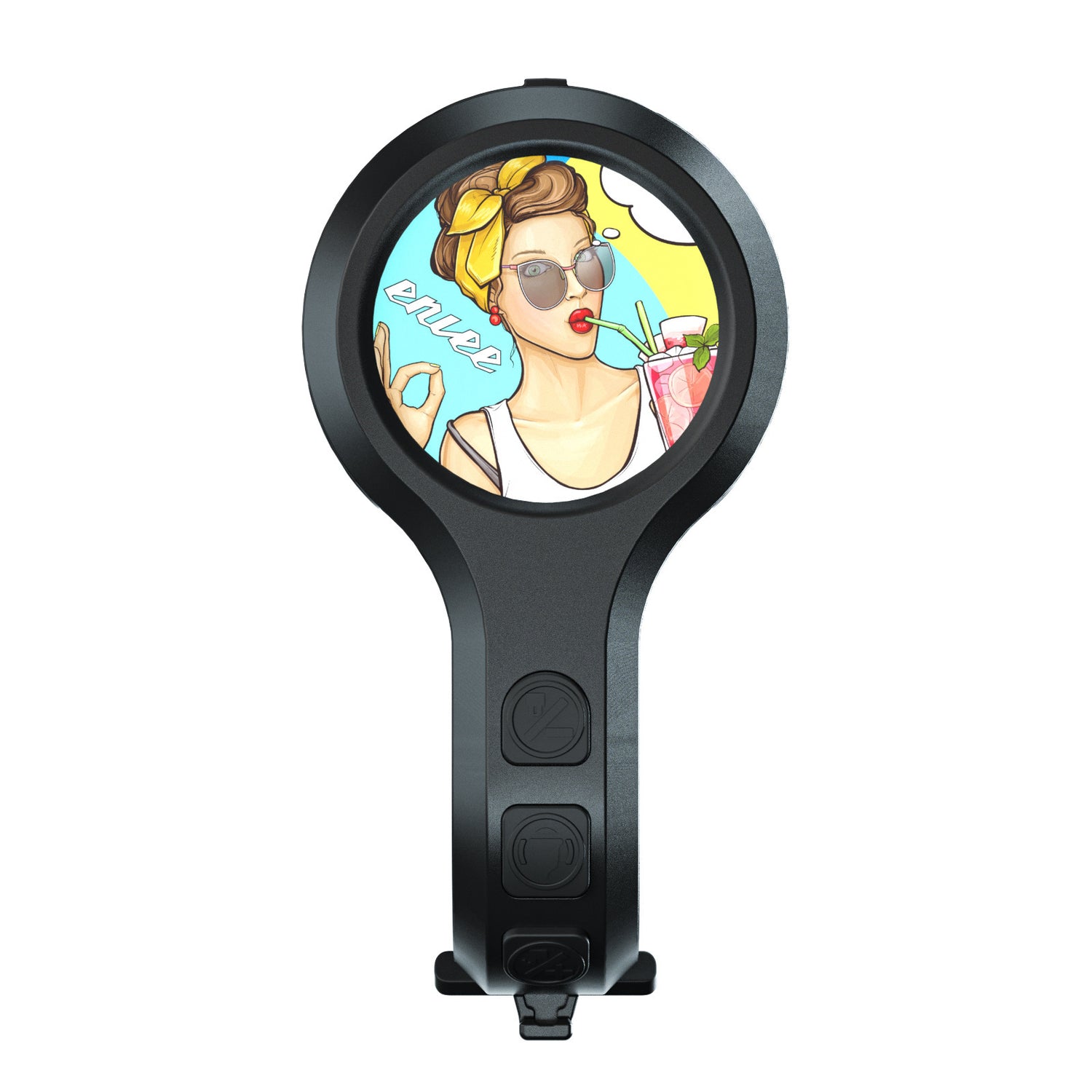 Black Style A Ultra - Loud Electric Bike Horn - 130dB USB Rechargeable, IPX6 Waterproof, Easy Mount Bicycle Safety Bell - 1351669192642 Toy Chest Australia 1