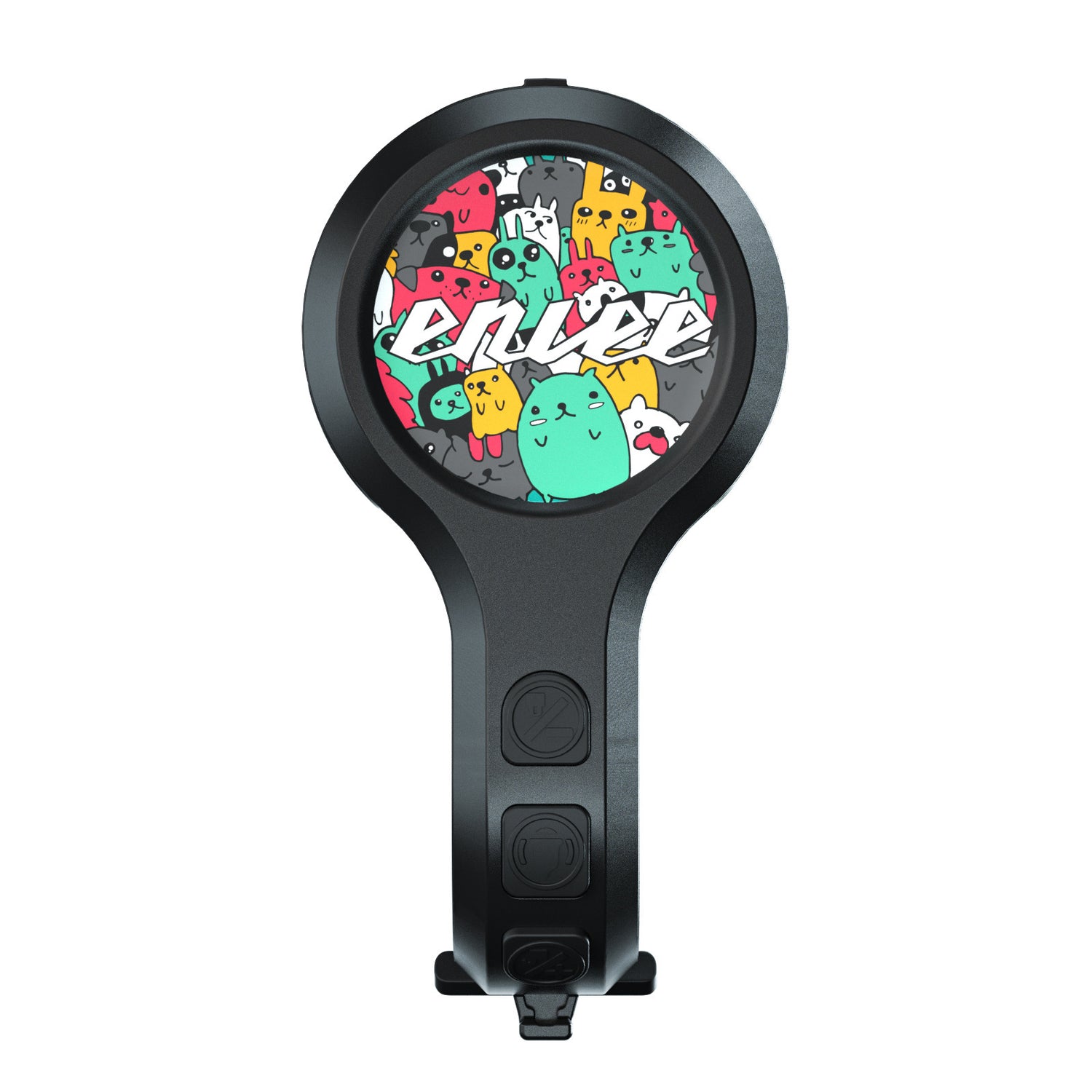 Black Style D Ultra - Loud Electric Bike Horn - 130dB USB Rechargeable, IPX6 Waterproof, Easy Mount Bicycle Safety Bell - 1351669192645 Toy Chest Australia 1