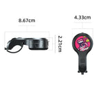 Black Style D Ultra - Loud Electric Bike Horn - 130dB USB Rechargeable, IPX6 Waterproof, Easy Mount Bicycle Safety Bell - 1351669192645 Toy Chest Australia 5
