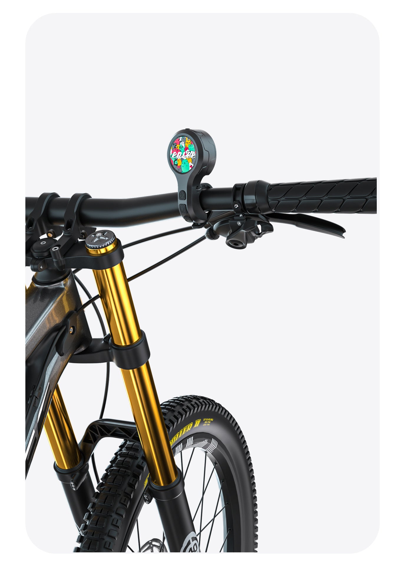 Black Style E Ultra - Loud Electric Bike Horn - 130dB USB Rechargeable, IPX6 Waterproof, Easy Mount Bicycle Safety Bell - 1351669192646 Toy Chest Australia 8